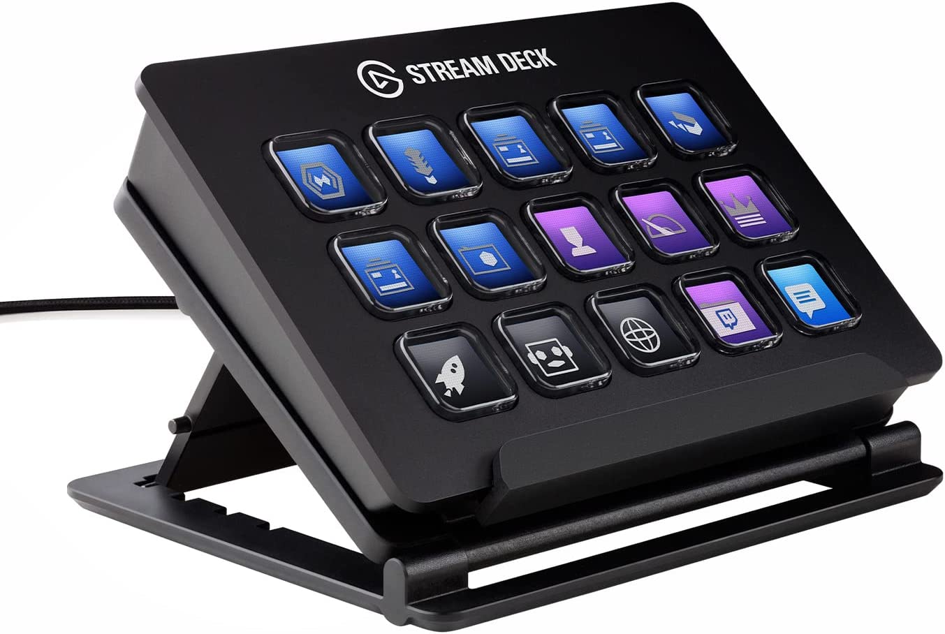 Elgato Stream Deck Mini – Compact Studio Controller， 6 macro keys， trigger actions in apps and software like OBS， Twitch， ​YouTube and more， works with Mac and PC - Image 4